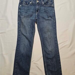 Ariat R.E.A.L. Denim Perfect Rise Stretch Mika Straight Jean Size 29S